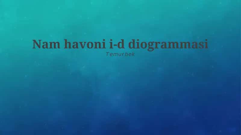 Muvaffaqiyatli diagramma namunalari 1