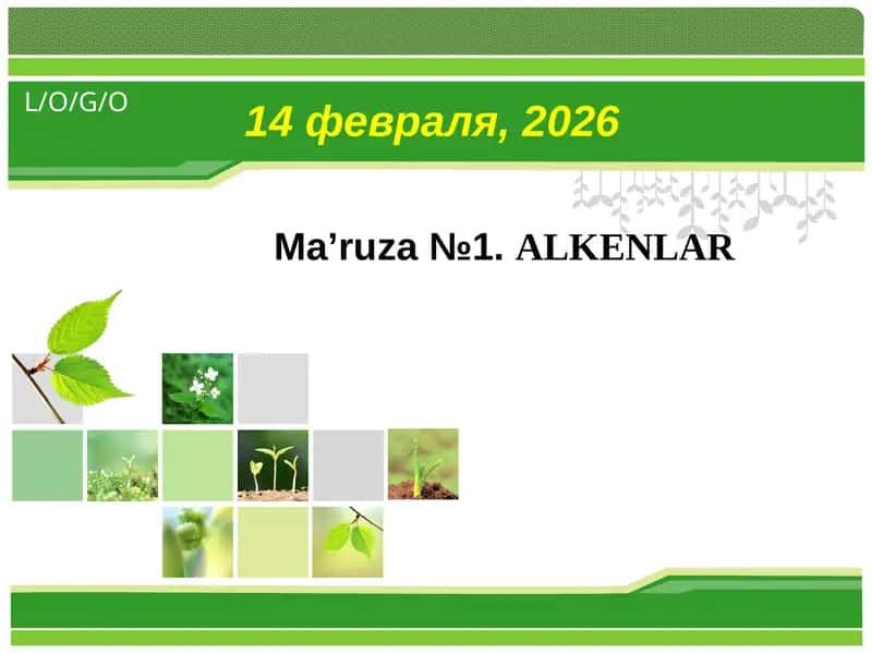 Alkenlar 1