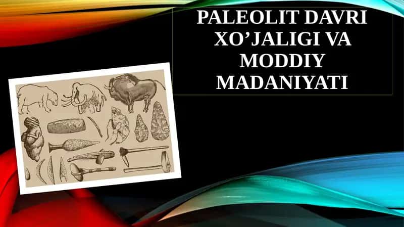 Paleolit davri xo’jaligi va moddiy madaniyati 1