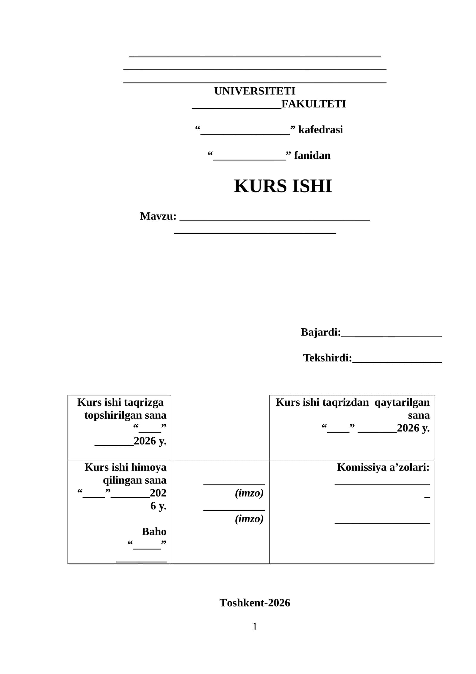 Jаhоn mintаqаlаrining iqtisоdiy sаlоhiyаti vа undаn fоydаlаnish muаmmоlаri  ,kurs ishi 1