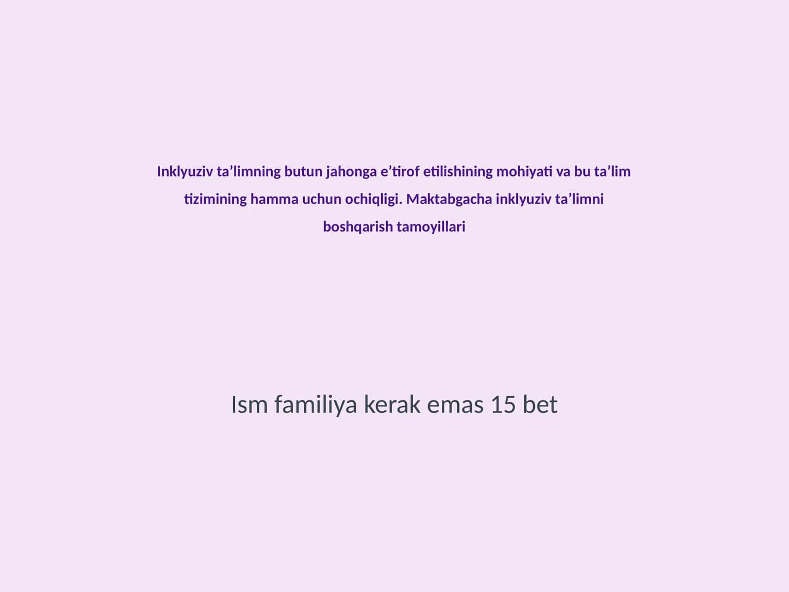 Inklyuziv taʼlim 1