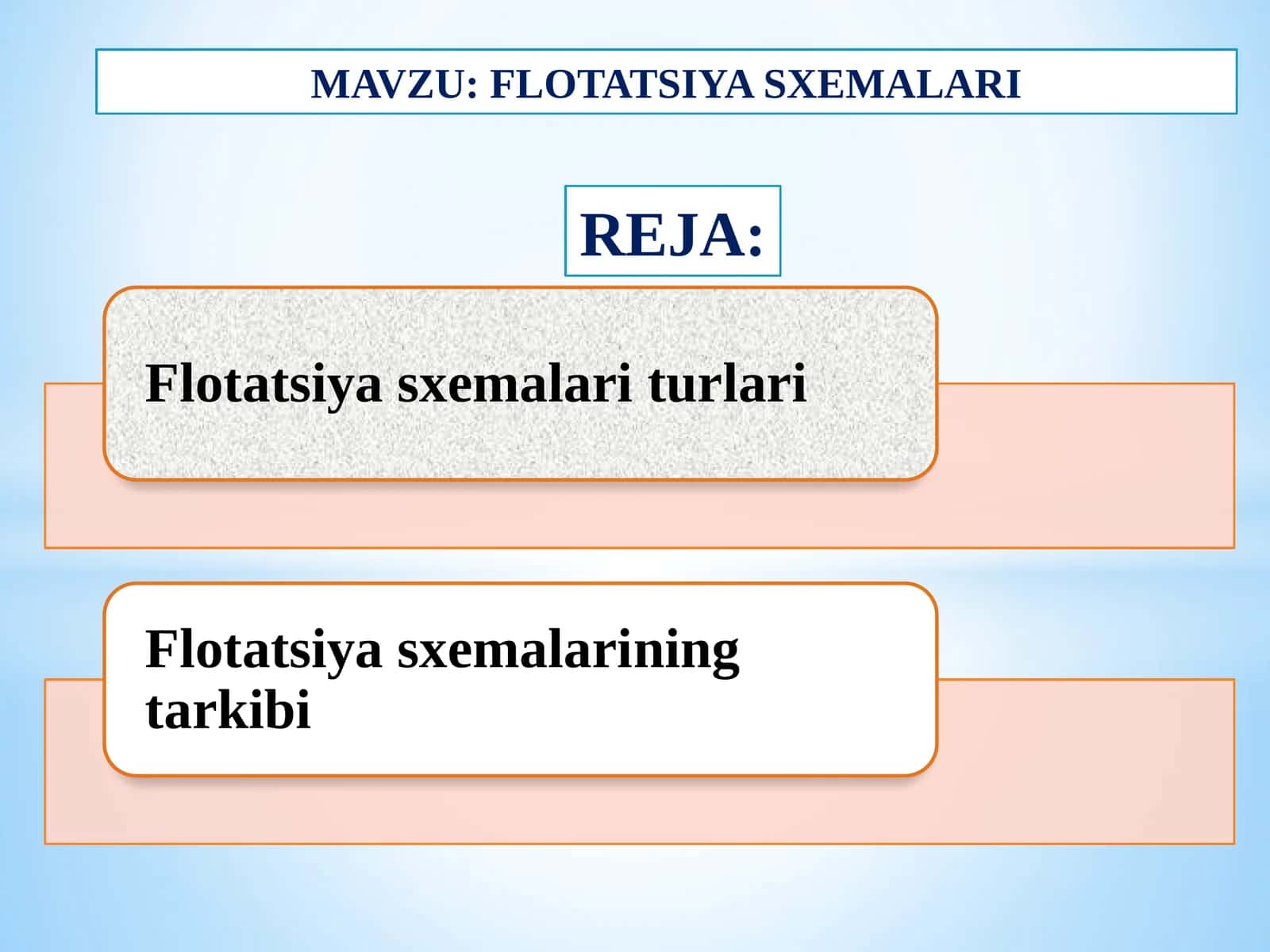 FLOTATSIYA SXEMALARI 1