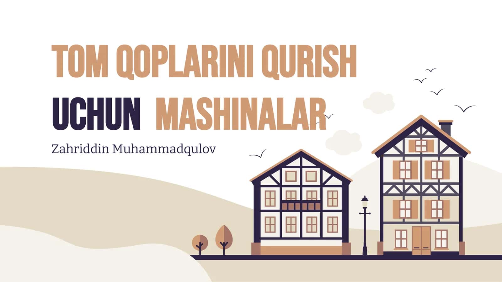 Tom qoplarini qurishuchunmashinalar 1