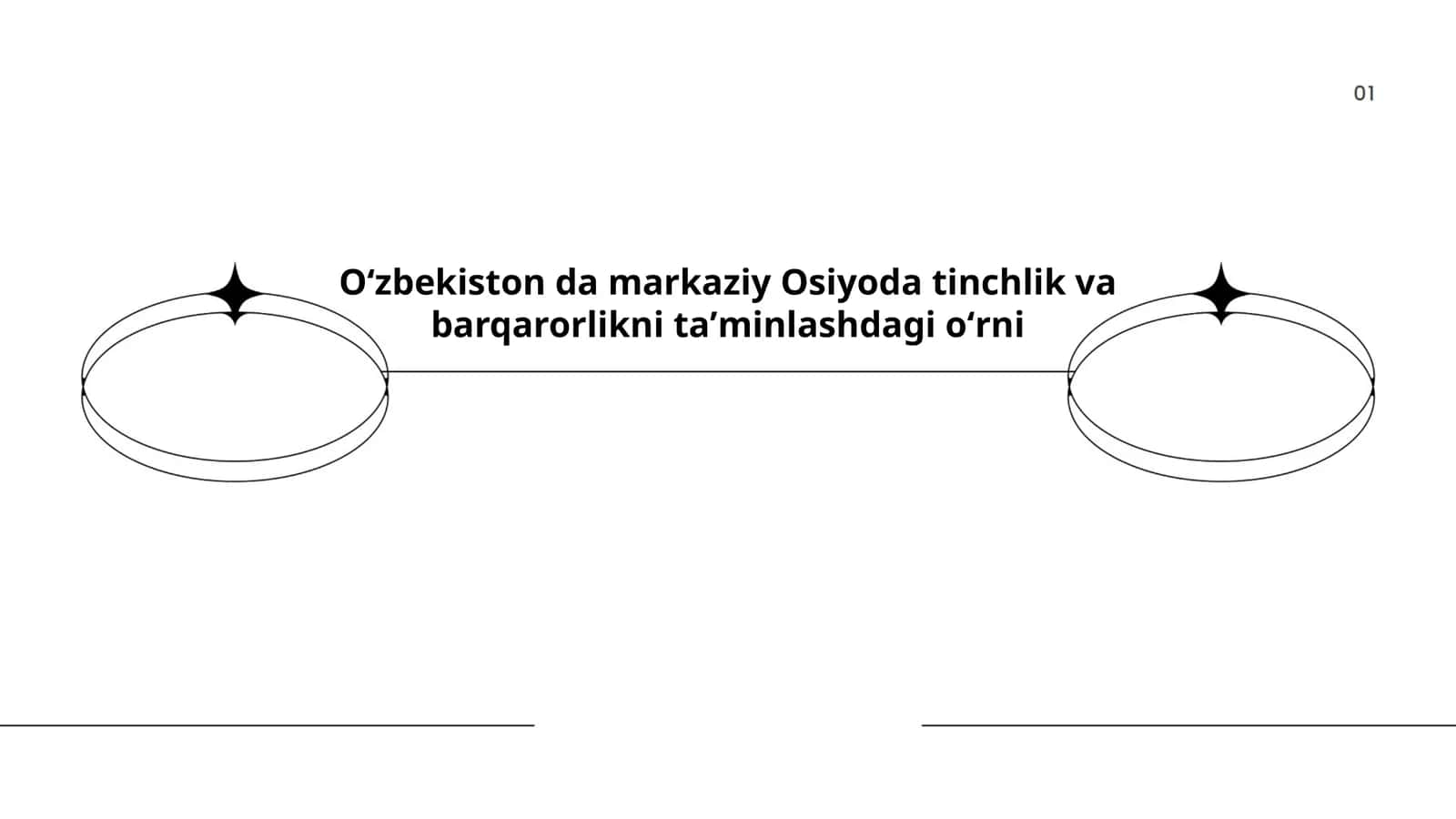 Oʻzbekiston da markaziy Osiyoda tinchlik va barqarorlikni taʼminlashdagi oʻrni 1