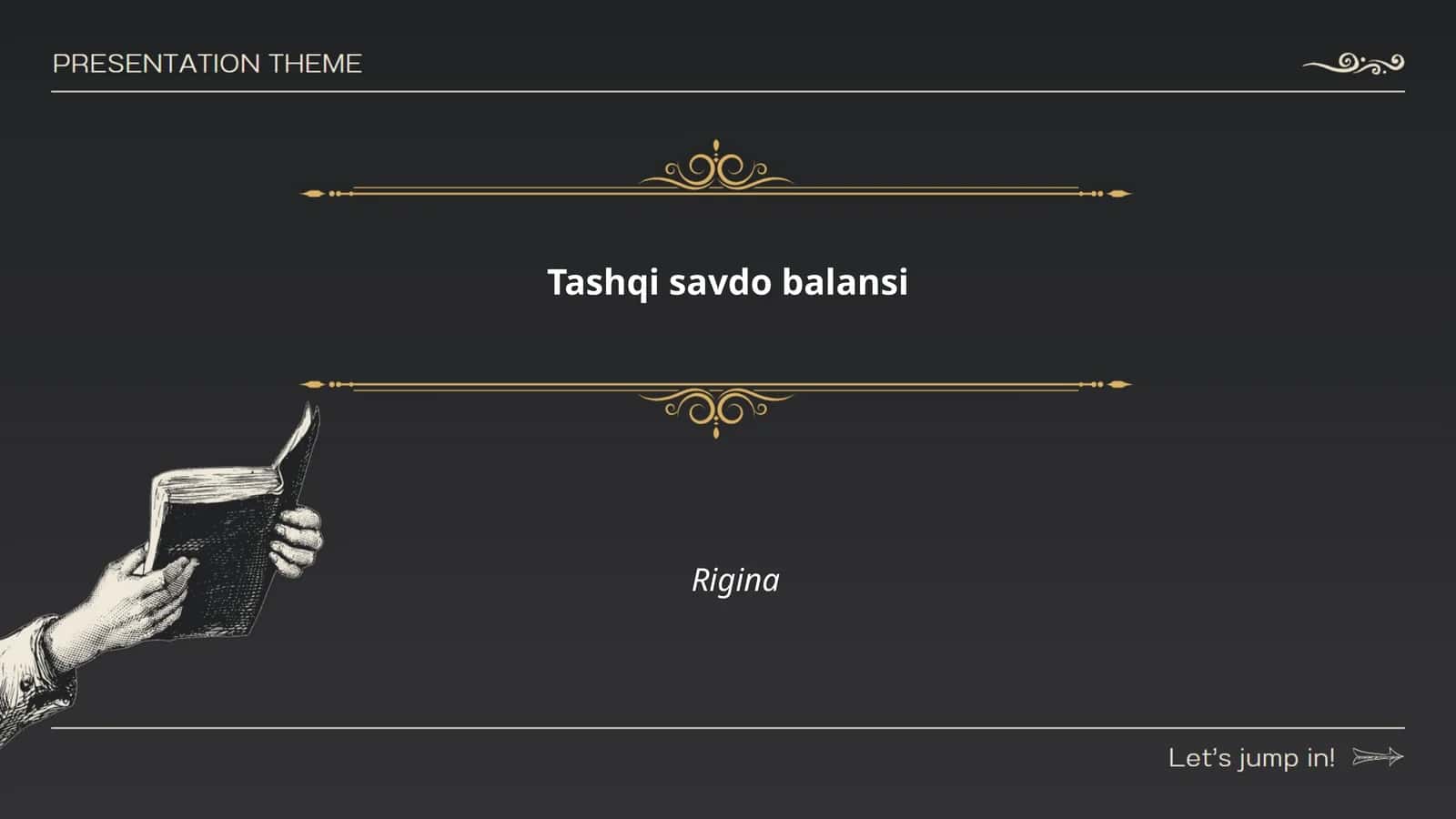 Tashqi savdo balansi 1