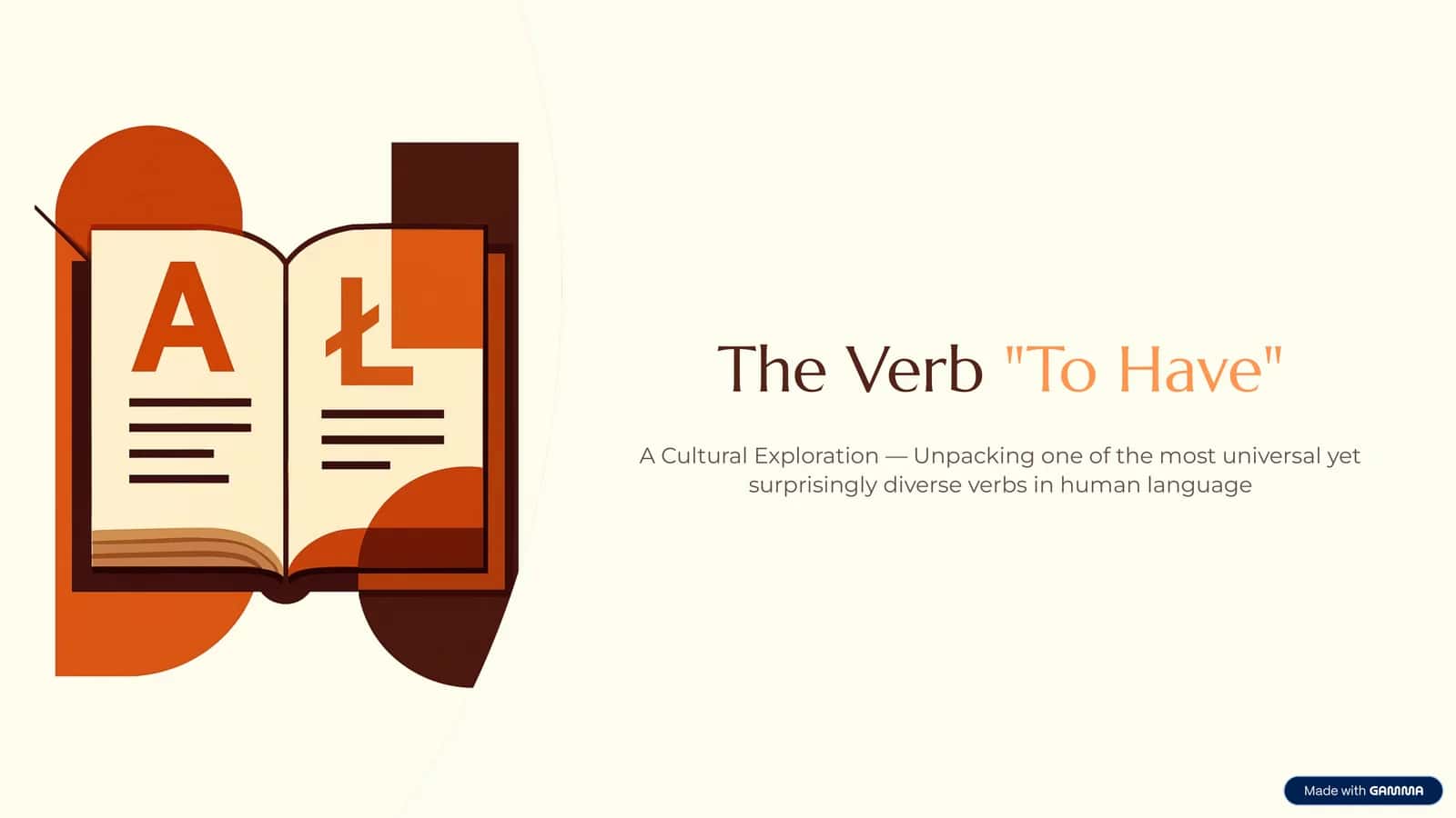 The Verb"To Have" 1