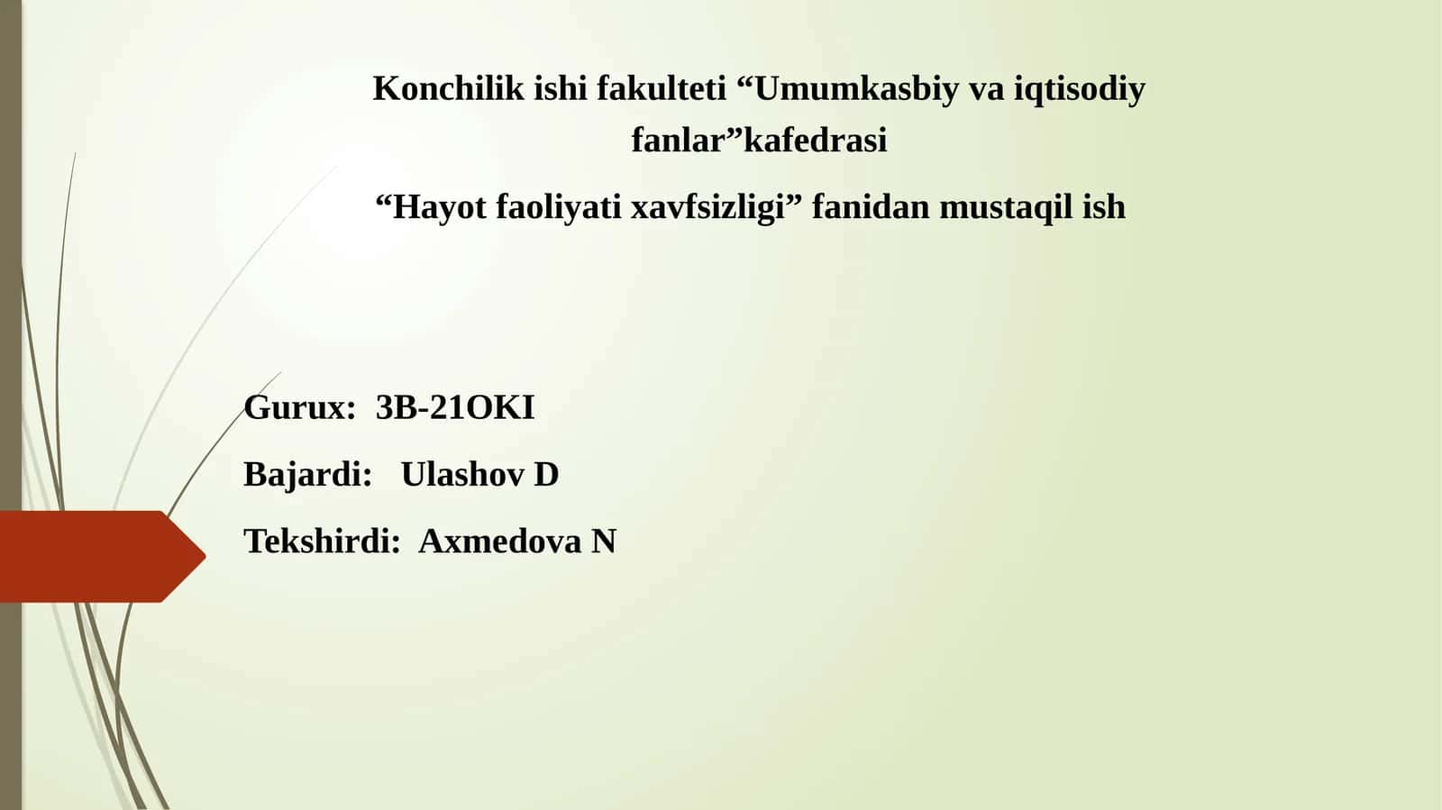 Sanoatkorxonalarini qurish uchun maydon tanlash 1