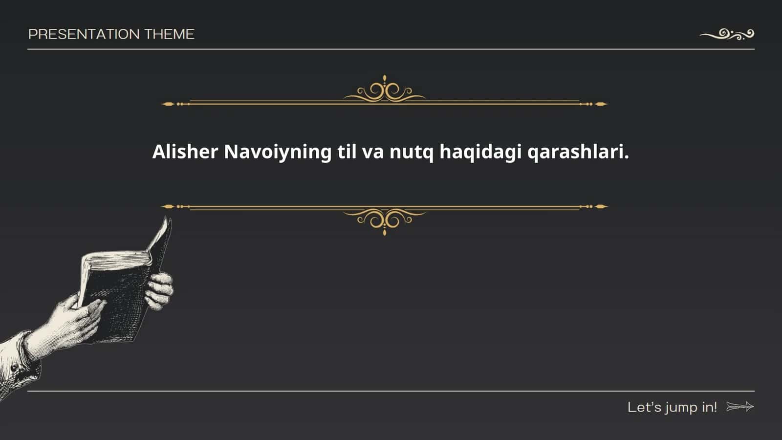 Alisher Navoiyning til va nutq haqidagi qarashlari 1