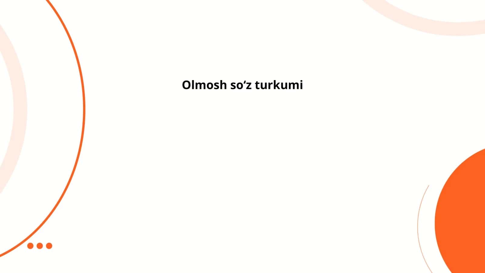 Mavzu olmosh soʻz turkumi 1