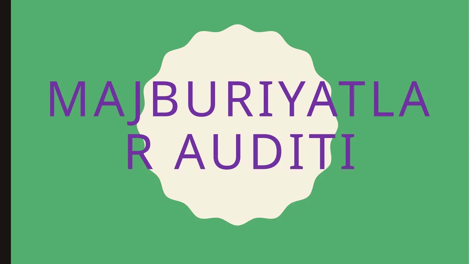 Majburiyatlarauditi 1