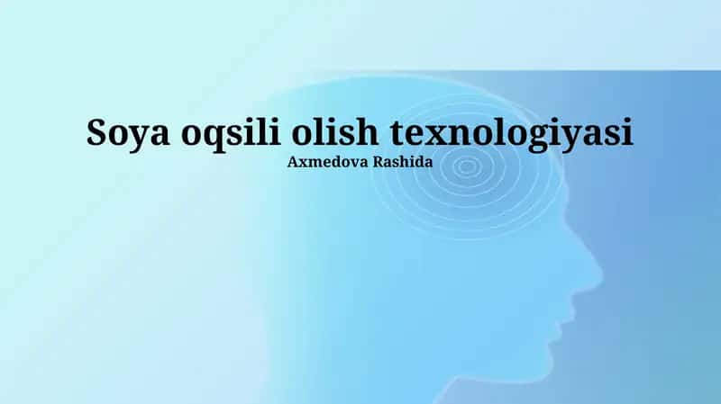 Soya oqsili olish texnologiyasi 1