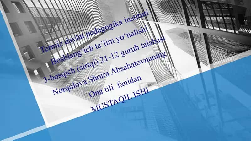 Uslubiyat 1