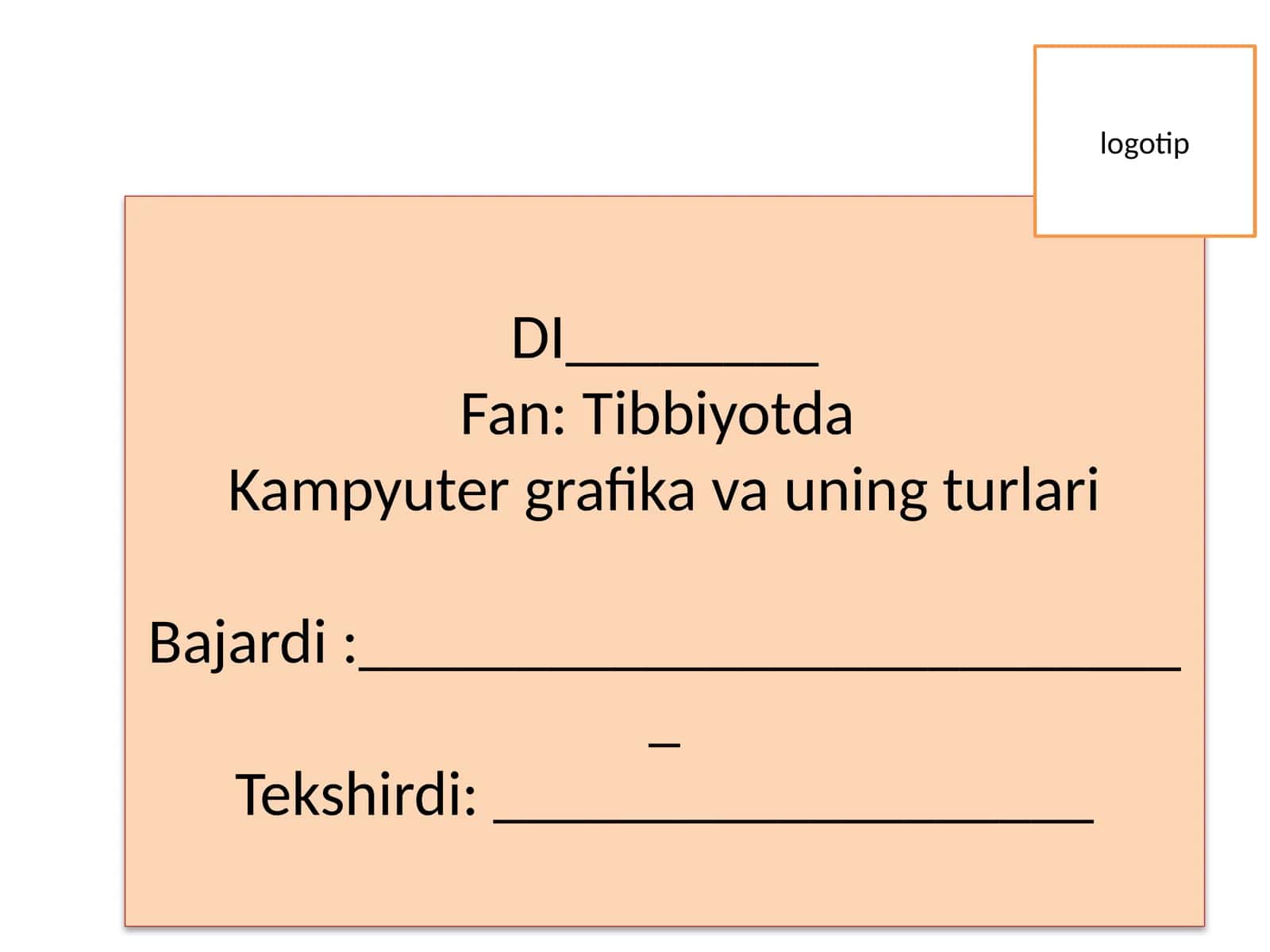 Tibbiyotda Kampyuter grafikasi va uning turlari 1