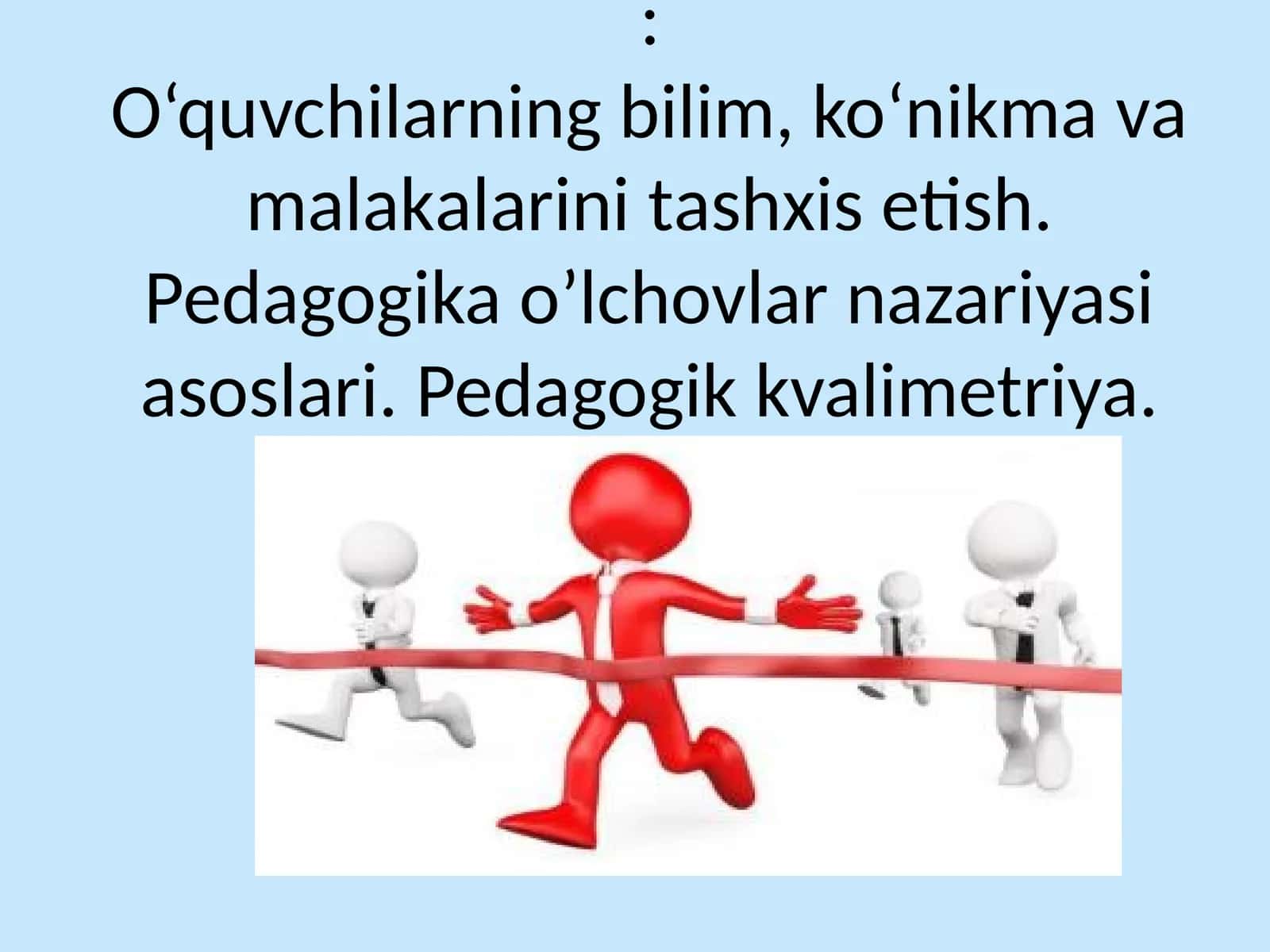O‘quvchilаrning bilim, ko‘nikmа vа mаlаkаlаrini tаshхis etish 1