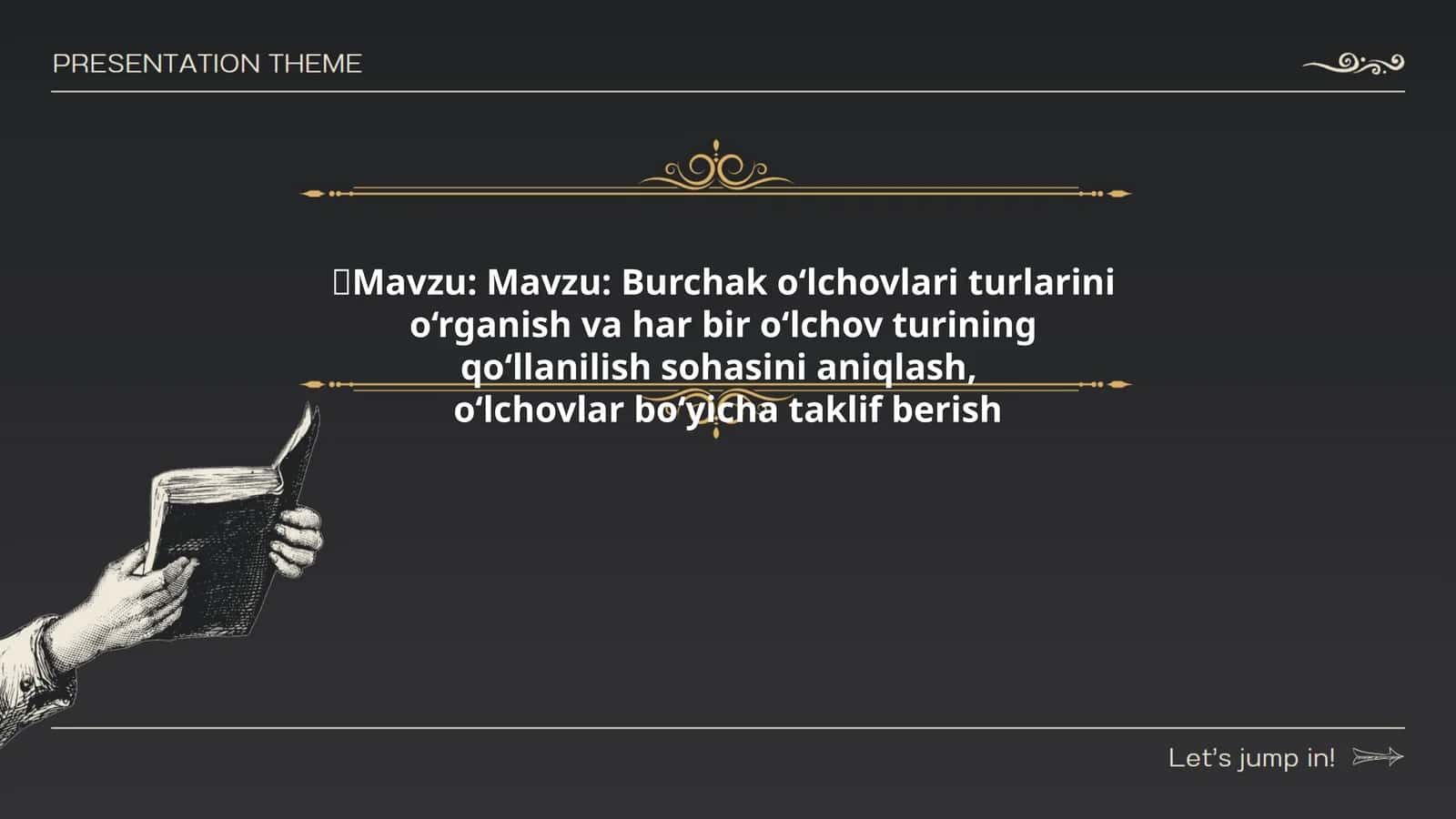 Burchak o‘lchovlari turlari 1