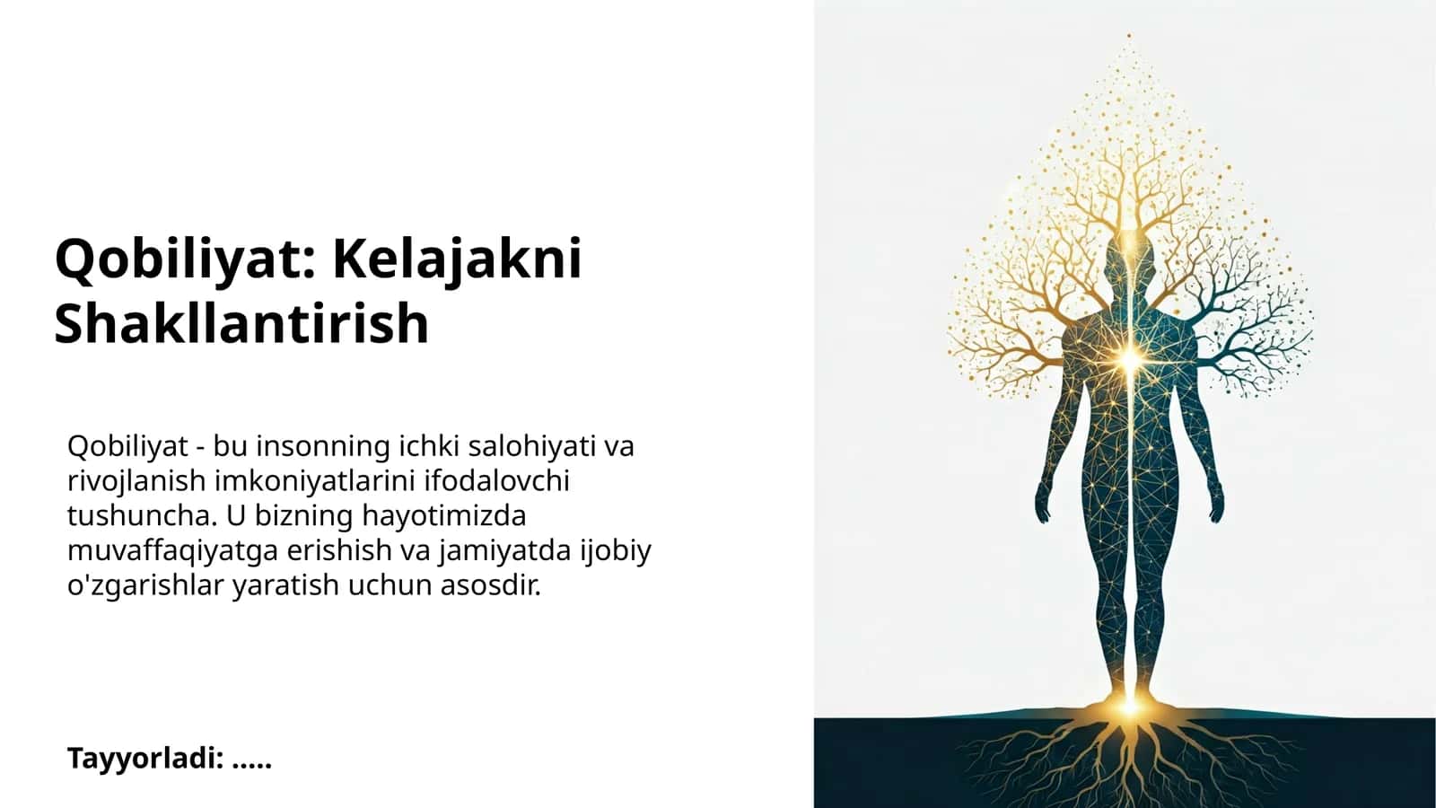 Qobiliyat: Kelajakni Shakllantirish 1