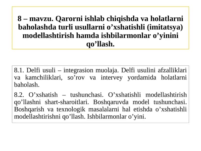 Delfi usuli 1
