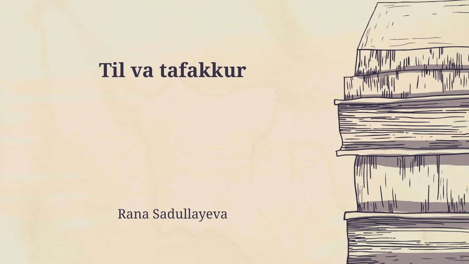 Til va tafakkur 1