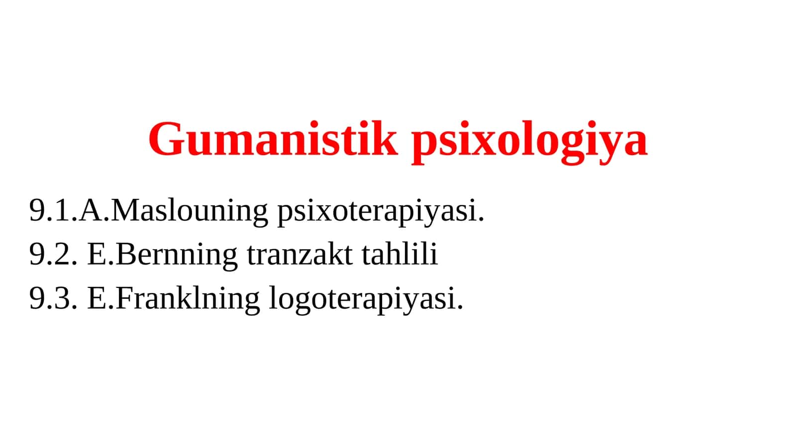 Gumanistik psixologiya 1