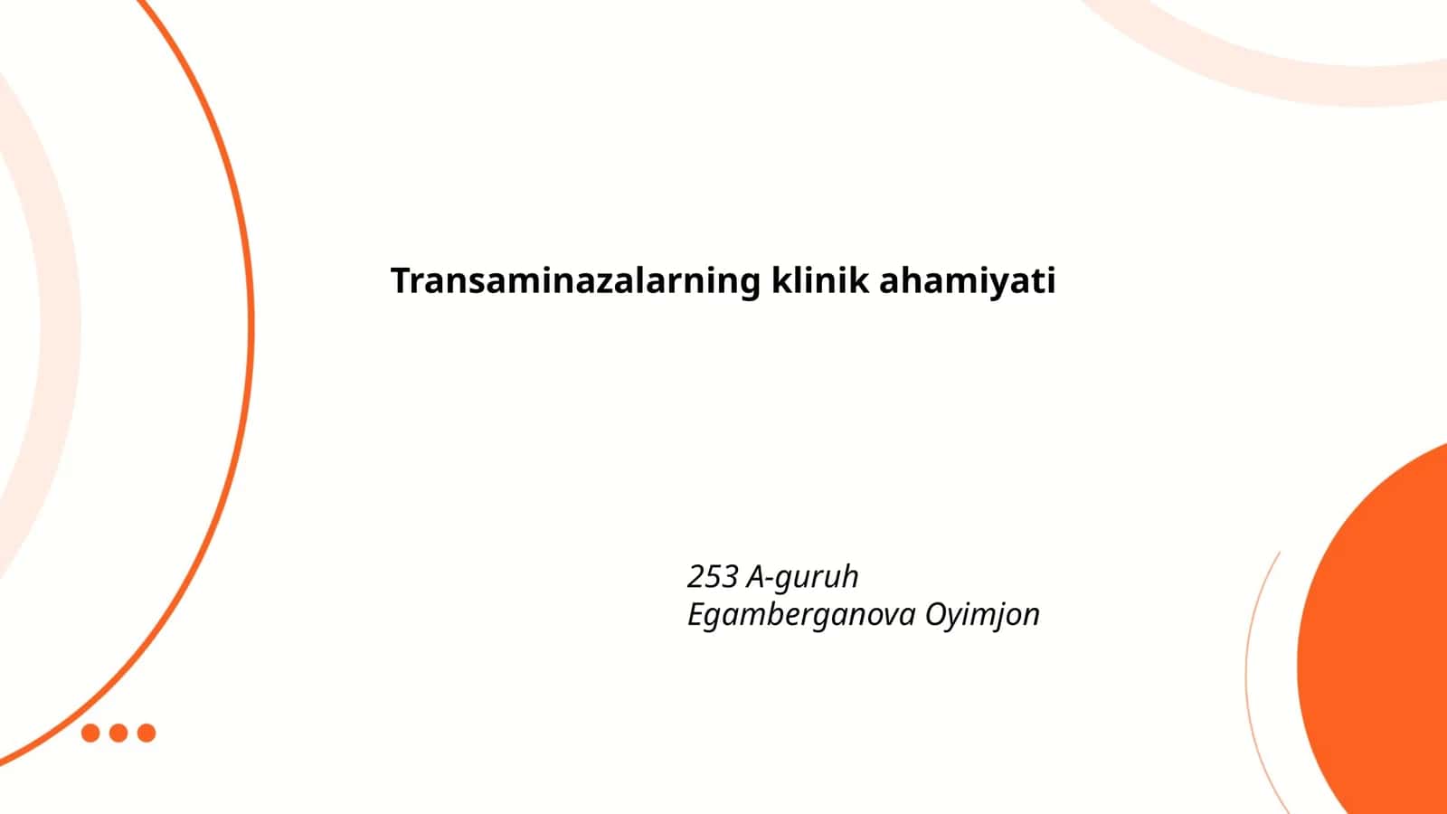 Transaminazalarning klinik ahamiyati 1