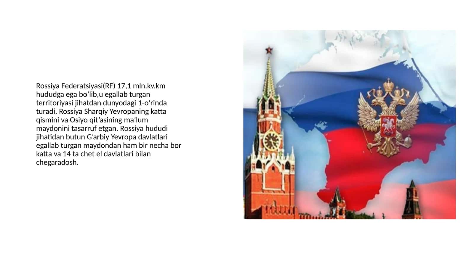 Rossiya Federatsiyasi Hududi 1