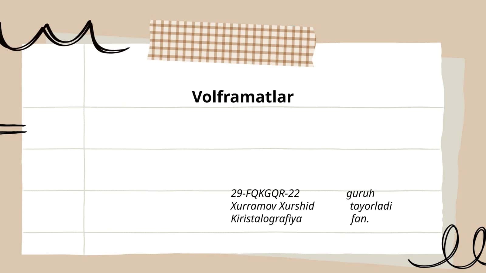 Volframatlar 1
