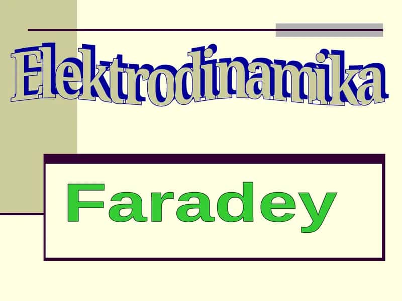 Elektrodinamika 1
