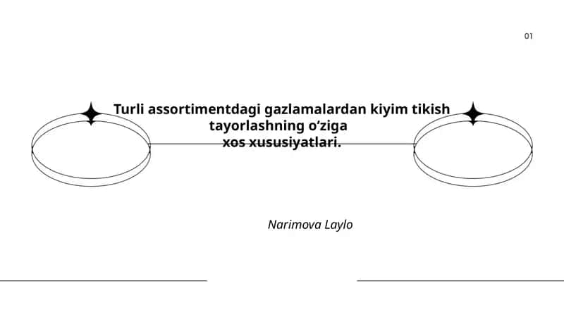 Gazlamalardan kiyim tikishning xususiyatlari 1