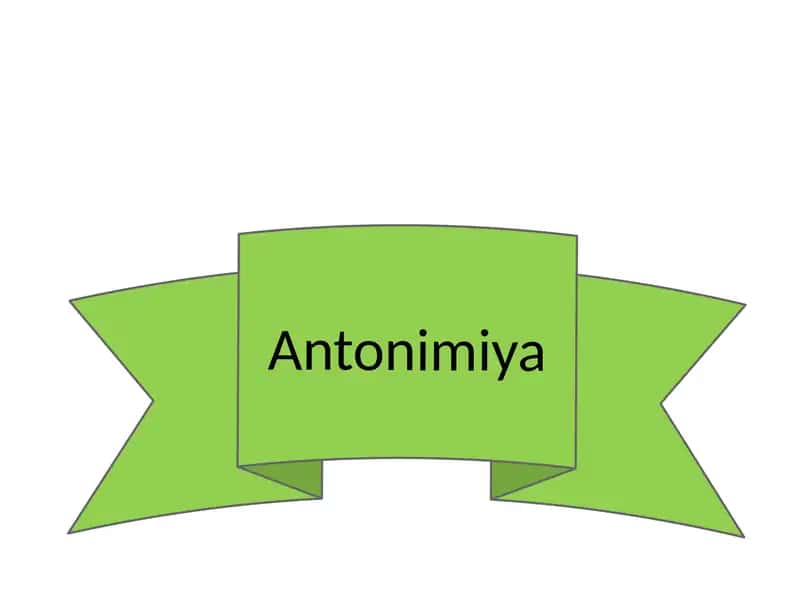 Antonimiya 1