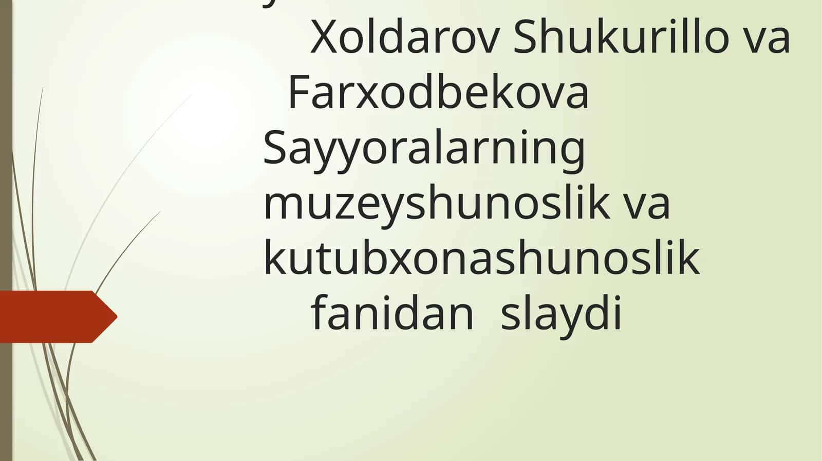 SHARQ QO’LYOZMAKITOBIARINITO’PLASH VASAQLASHDA TURKISTONDAGIMAHALLIYMUASSASALAR, KITOBISHQIBOZLARIVAOLIMLARINING ROLI 1