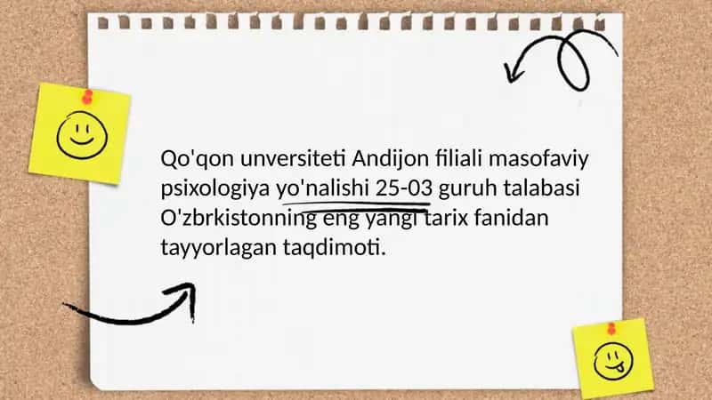 Mustaqil Oʻzbekiston Respublikasining tashkil topishi va uning tarixiy ahamiyati 1