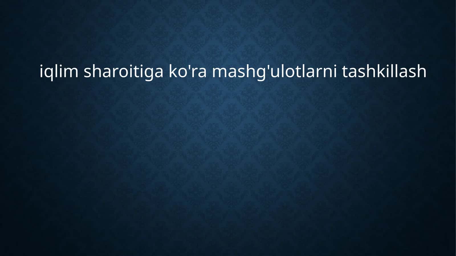Maktabgacha yoshdagi bolalar jismoniy tarbiya nazariyasi 1