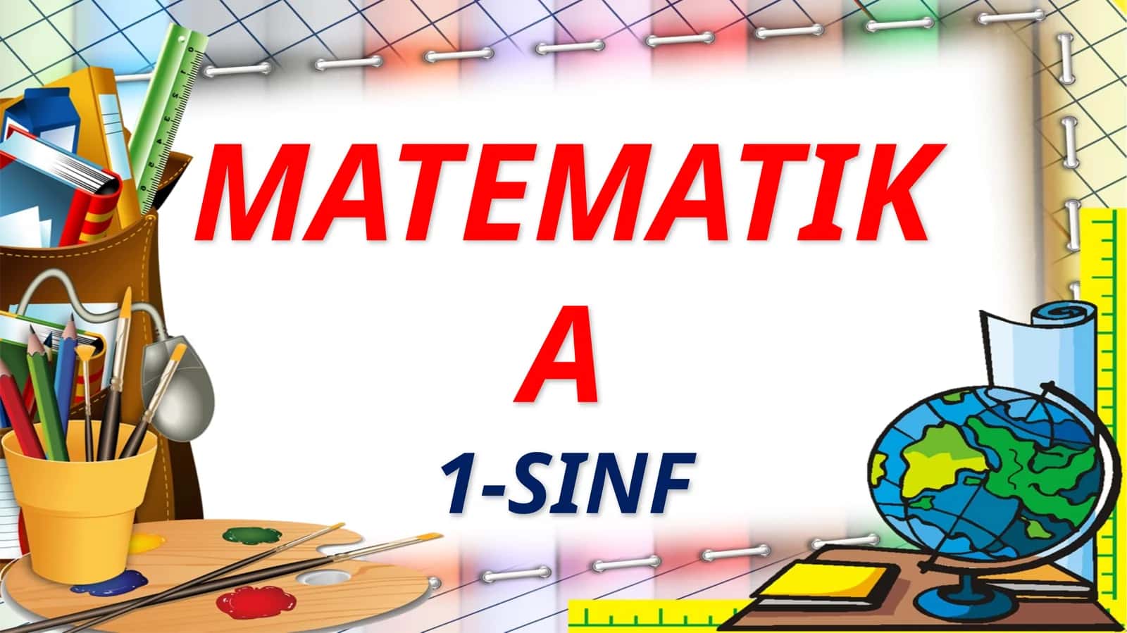 Matematika 1-sinf 1