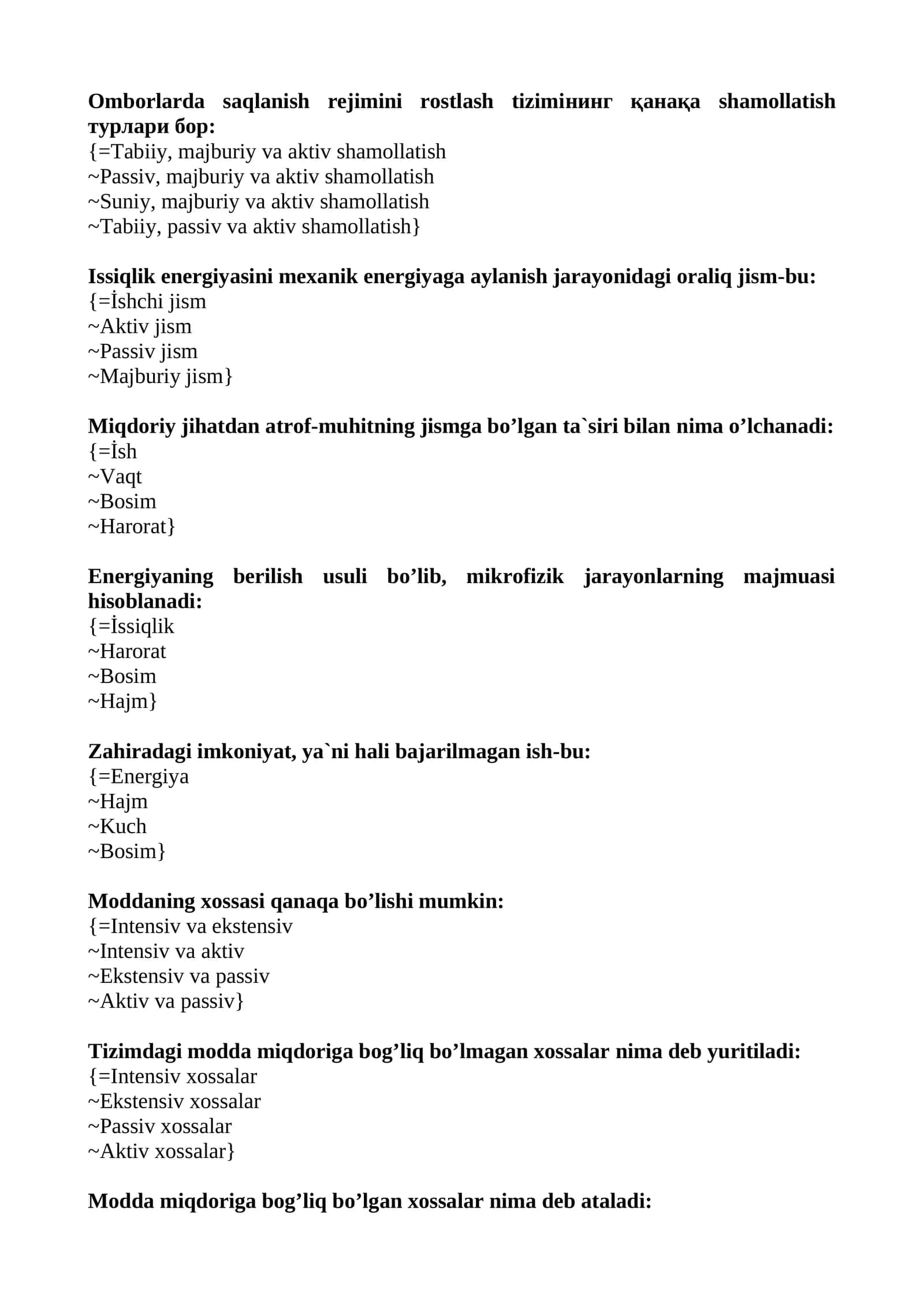 Termodinamika test 1