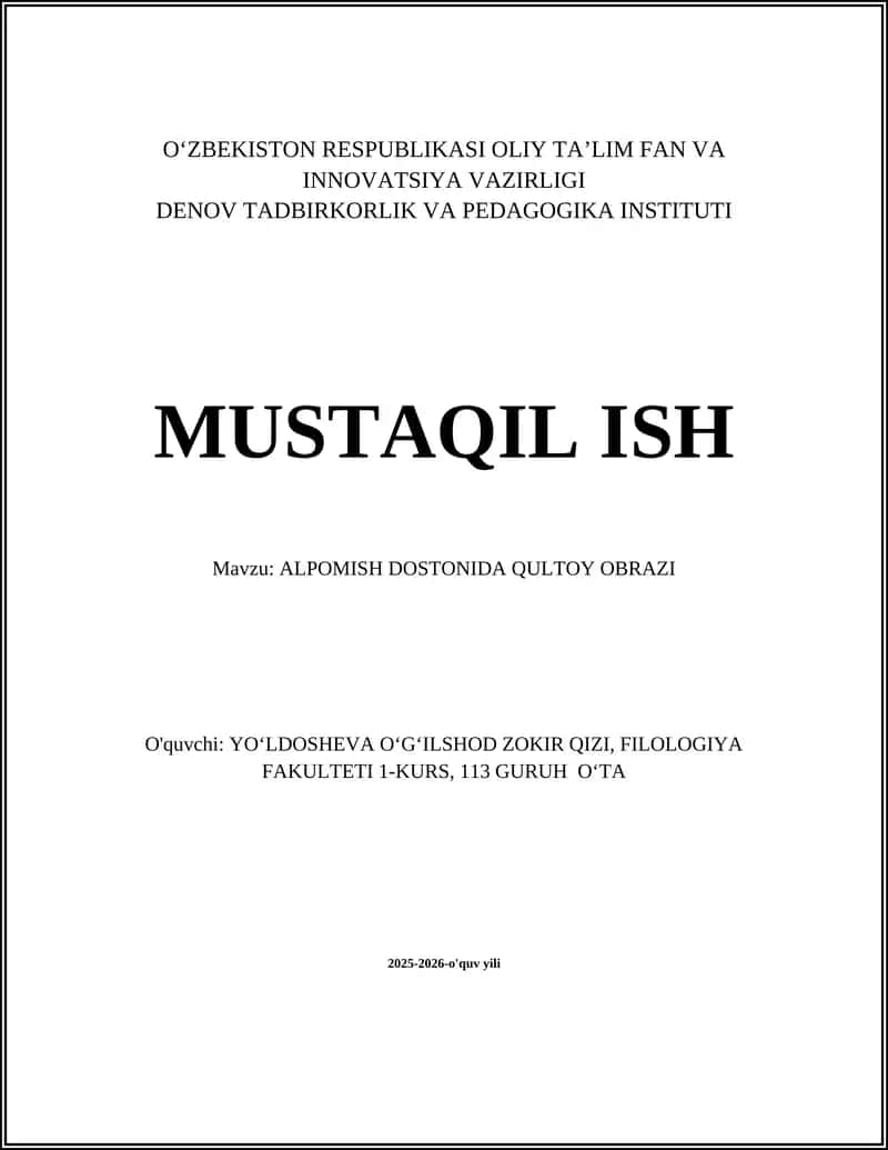 ALPOMISH DOSTONIDA QULTOY OBRAZI 1