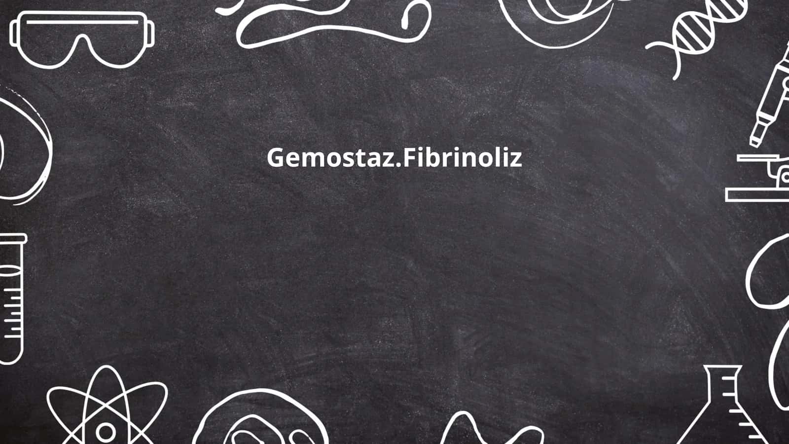 Gemostaz.Fibrinoliz 1