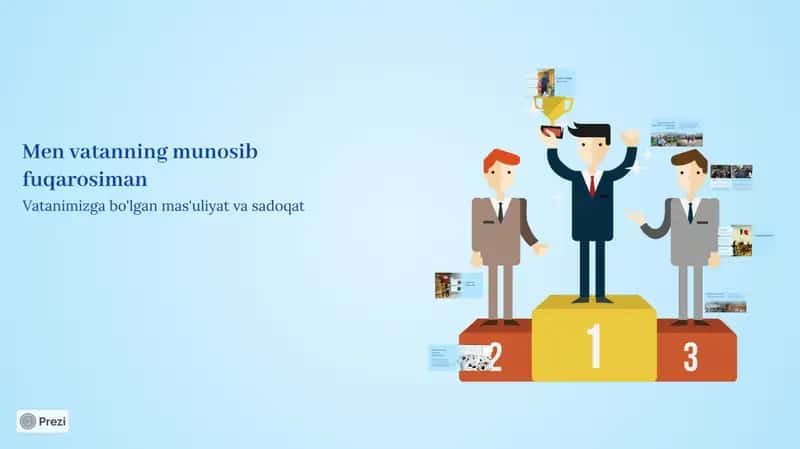 Taqdimot: Men vatanning munosib fuqarosiman 1