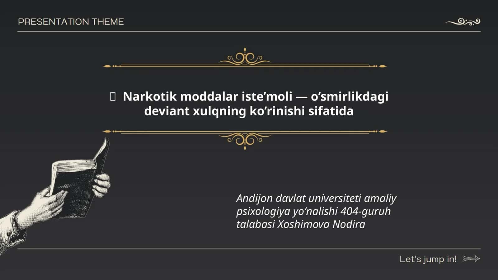Narkotik moddalar iste’moli 1