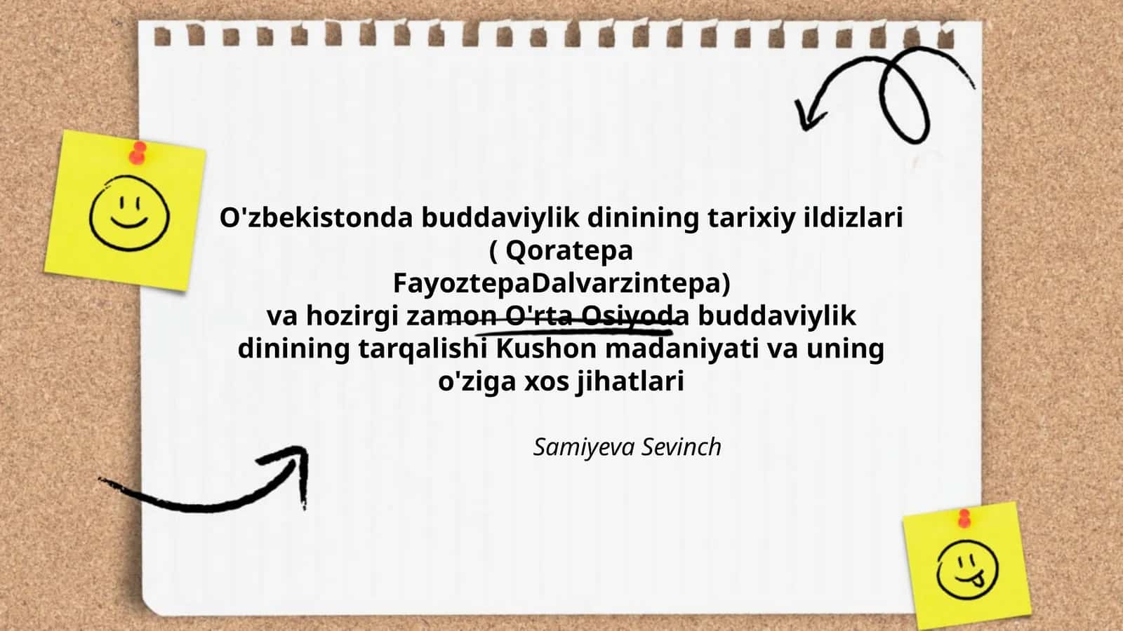 O'zbekistonda buddaviylik dinining tarixiy ildizlari 1