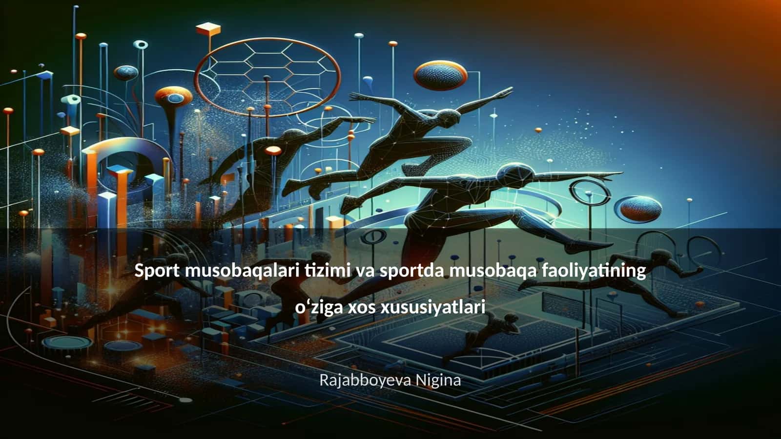 Sport musobaqalari tizimi va sportda musobaqa faoliyatining oʻziga xos xususiyatlari 1