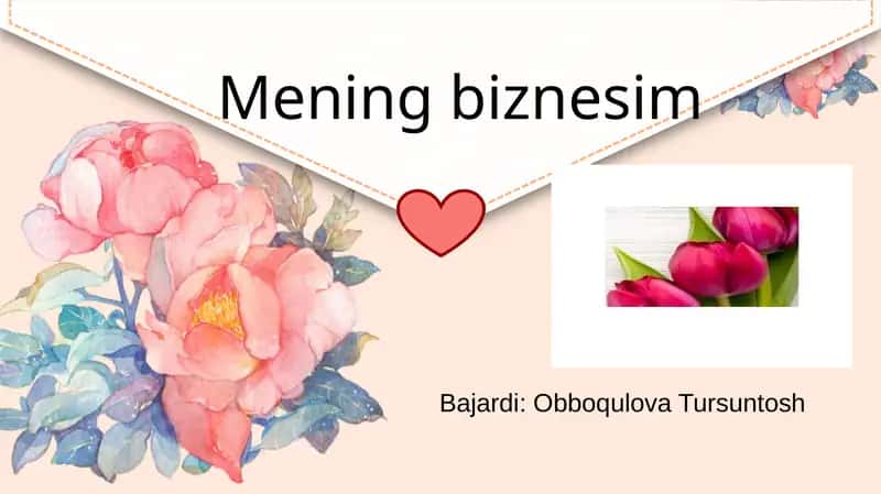 Mening biznesim 1