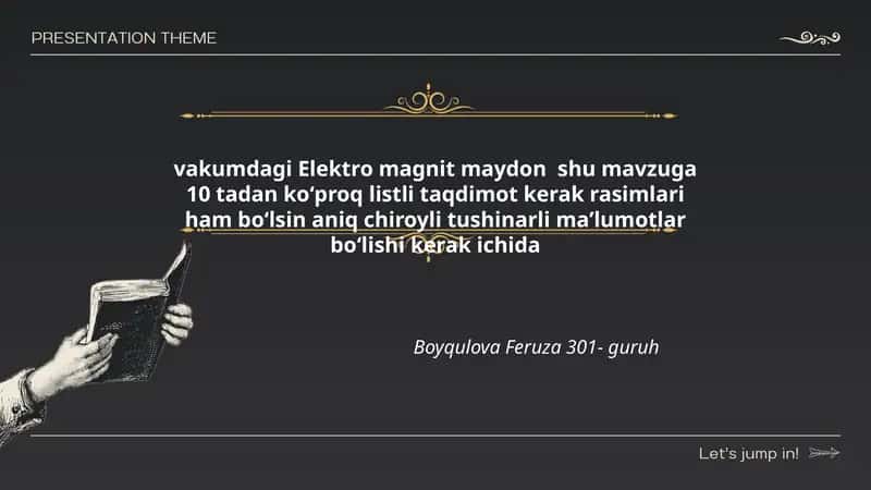 Elektro magnit maydon 1