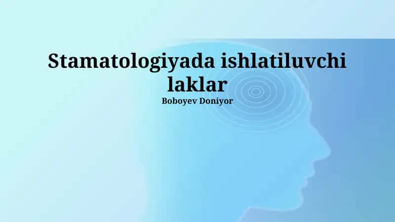 Tish Laklarining Tarixi va Rivojlanishi 1