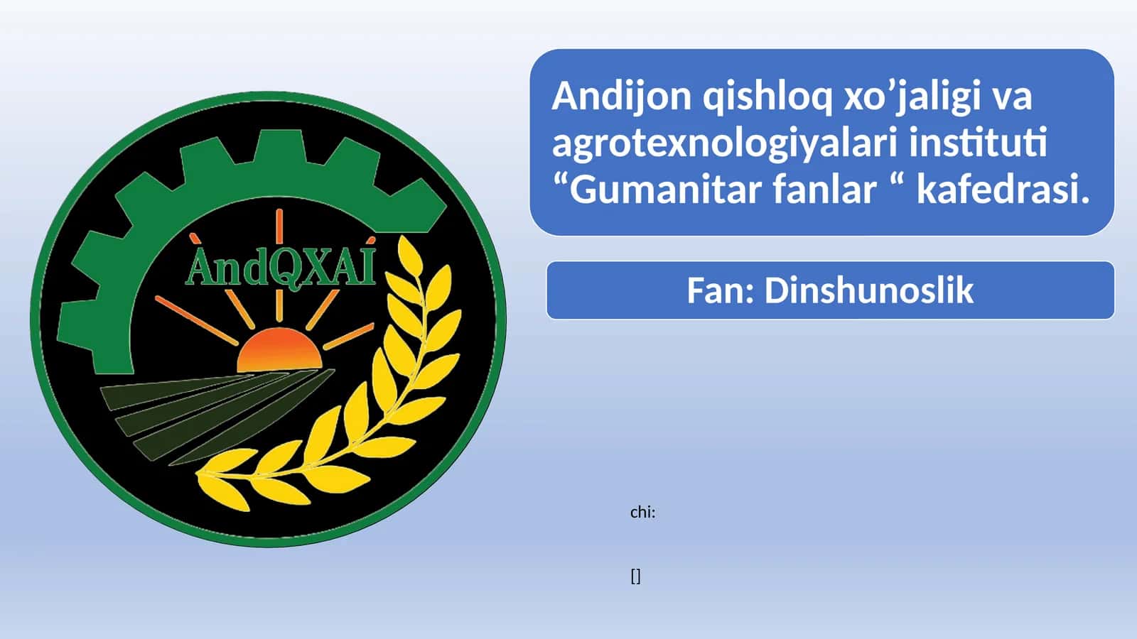 Diniy Fanatizm va Fundamentalizm 1