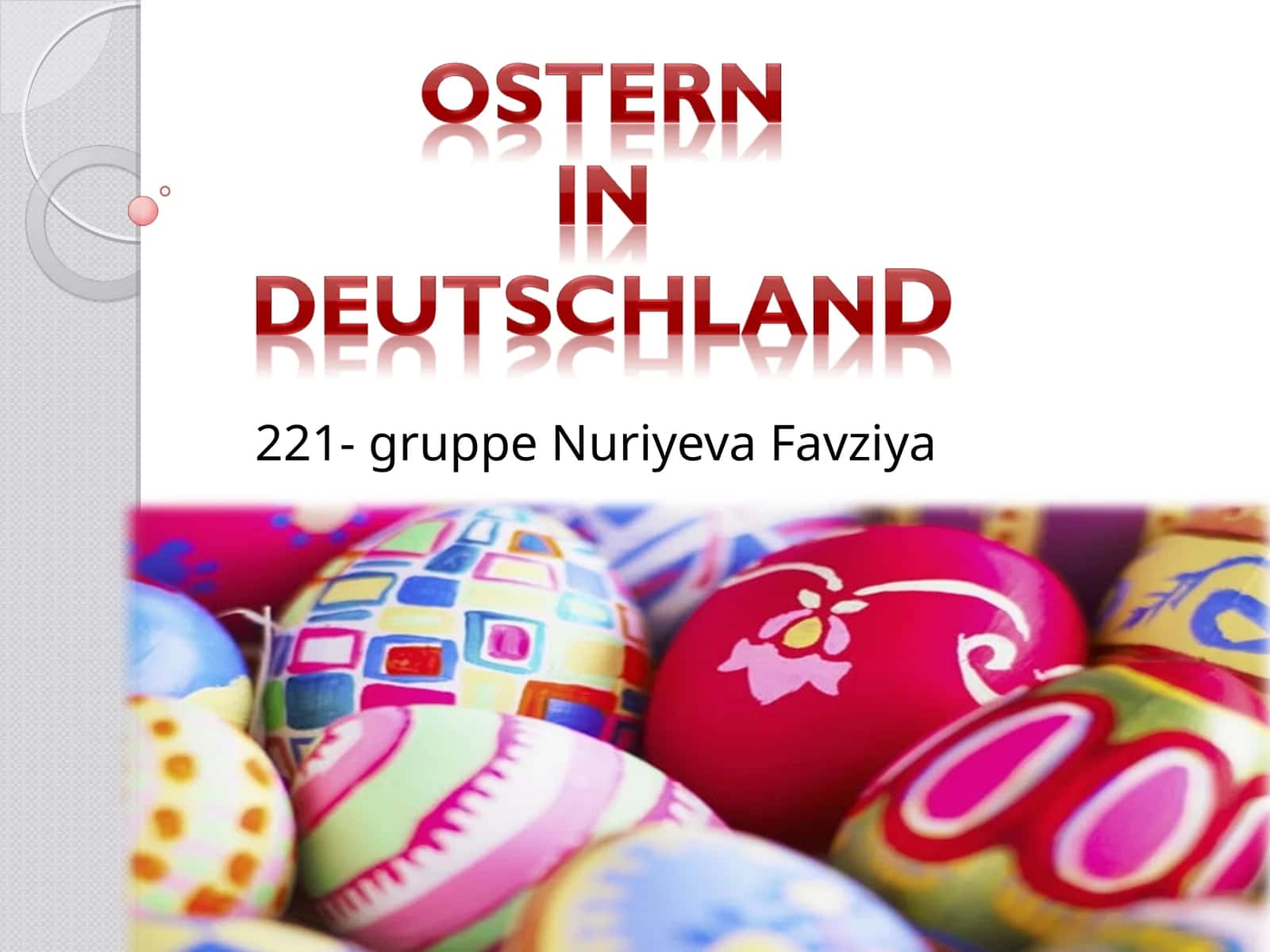 Ostern in Deutschland 1