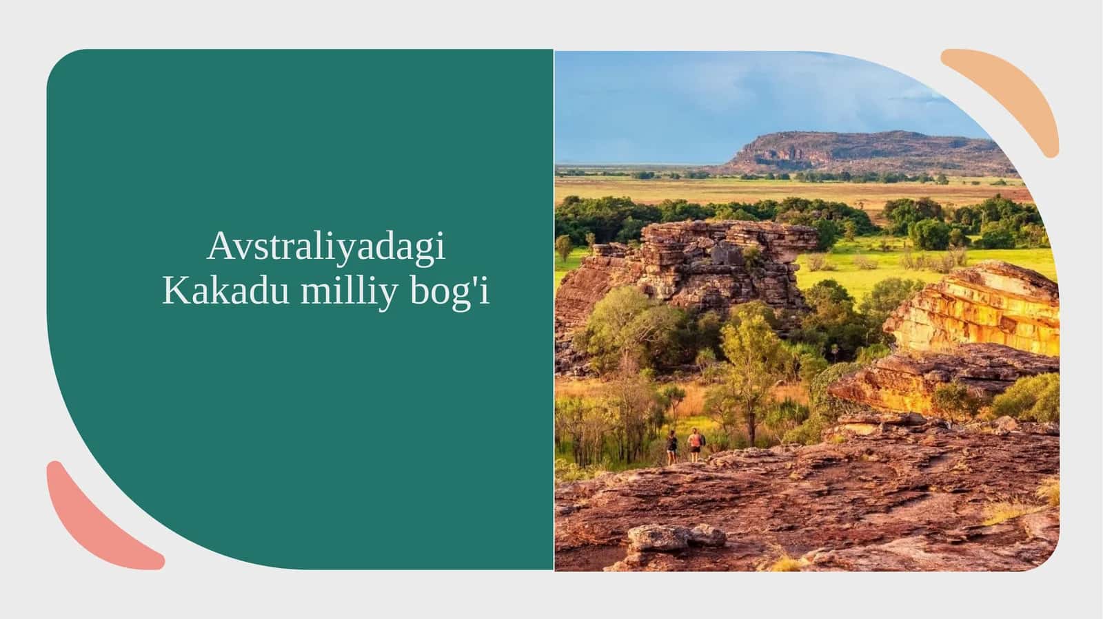 Avstraliyadagi Kakadu milliy bog'i 1