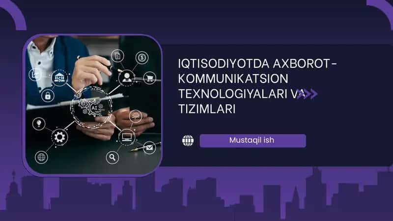 Milliy iqtisodiyotda blokcheyn texnologiyalari va ulardan foydalanish yo'llari 1