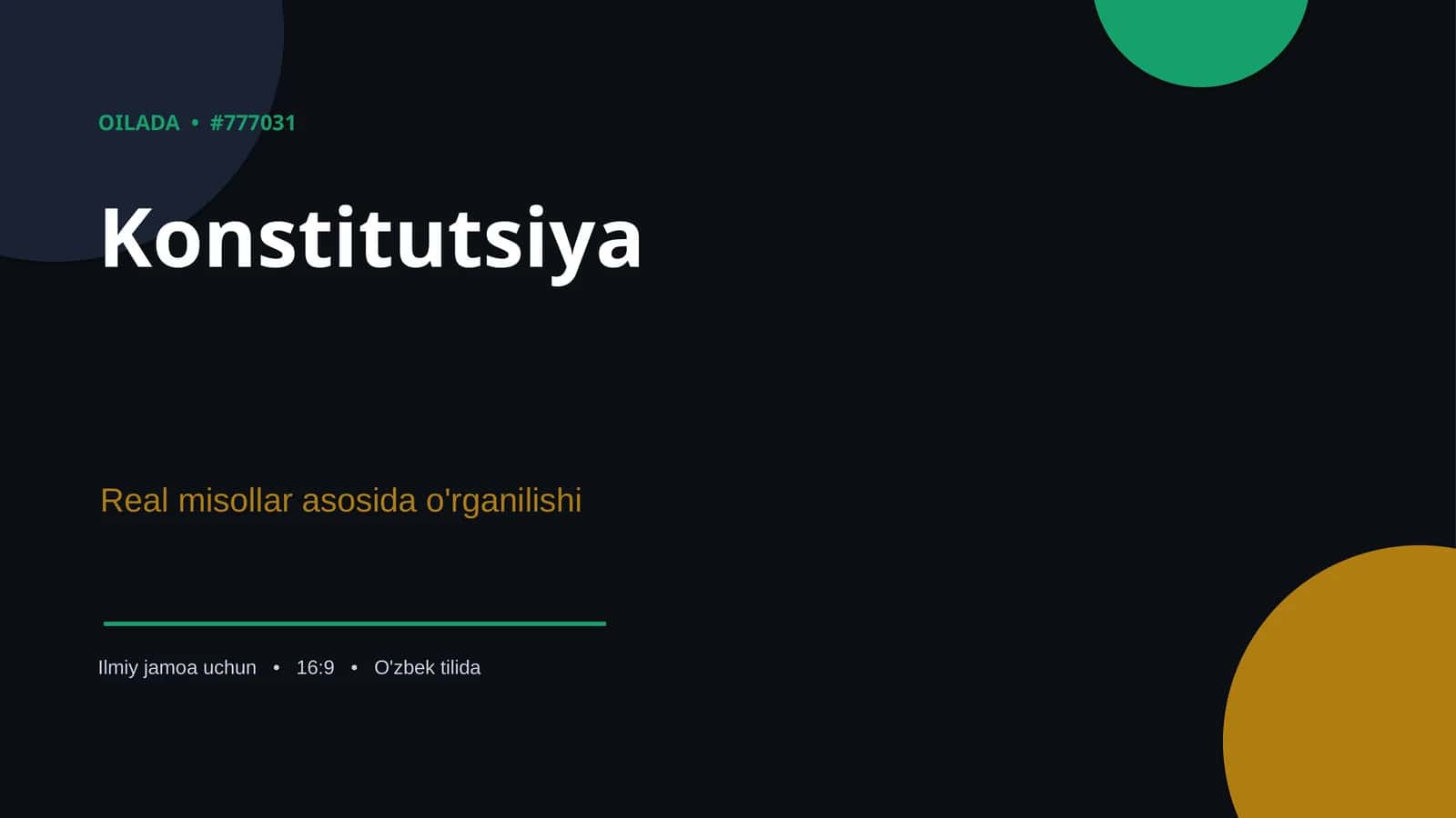 Konstitutsiya 1