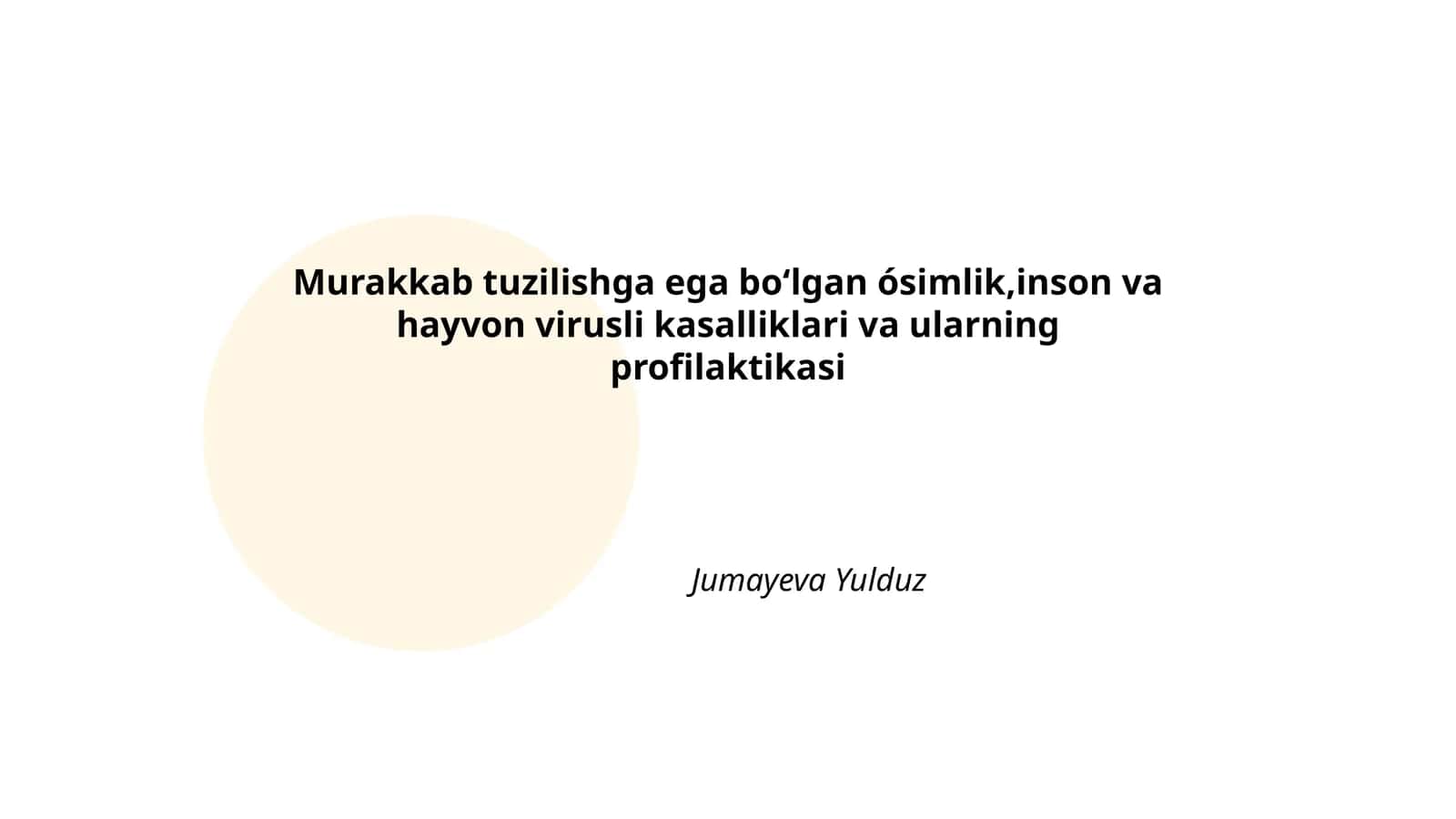 Murakkab Virus Tuzilmasi: Umumiy Tushuncha 1