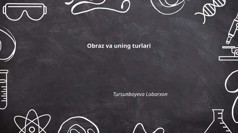 Obraz va uning turlari 1